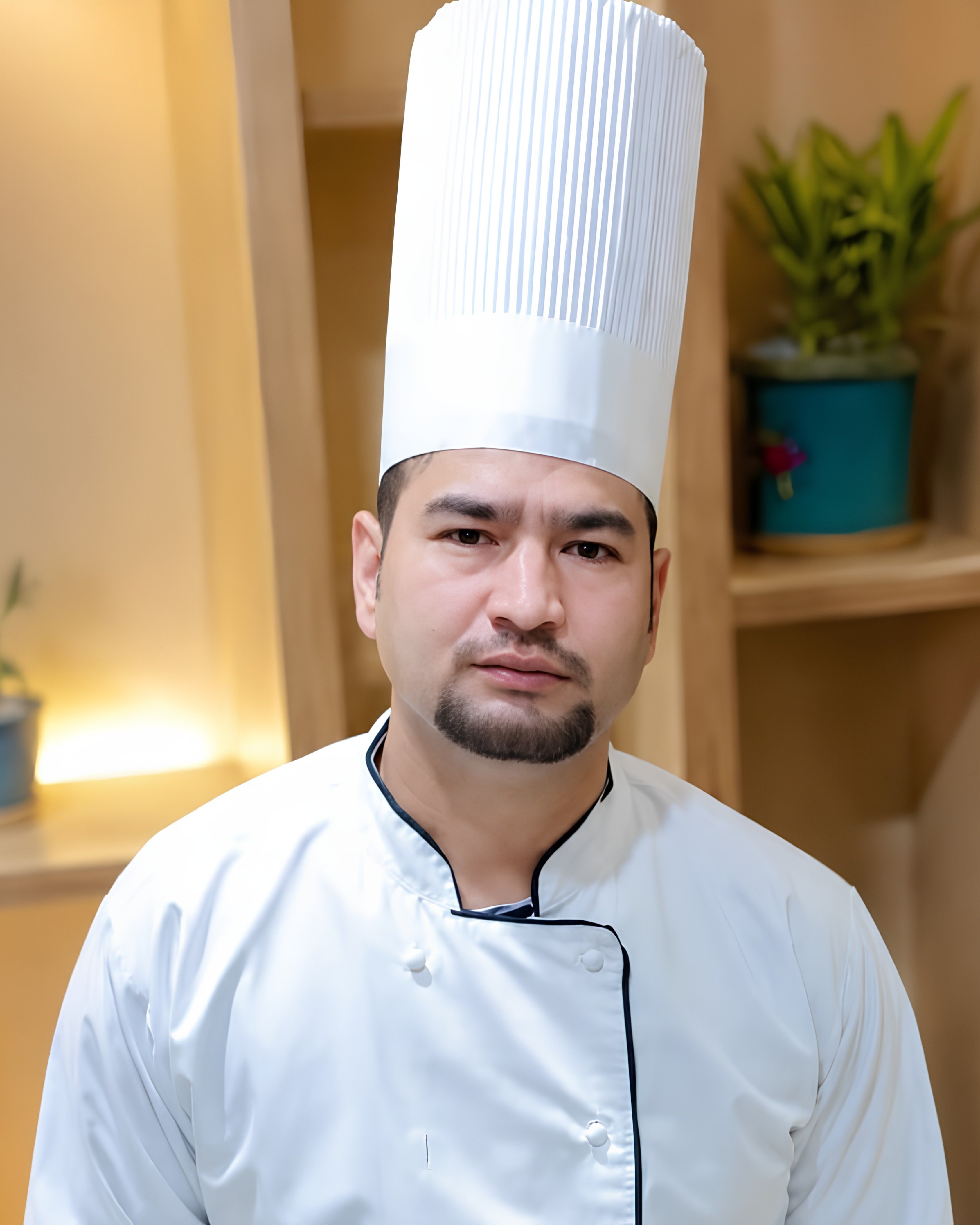 Mr. Mukendra Bisht - Head Chef of Hotel Flora Haridwar