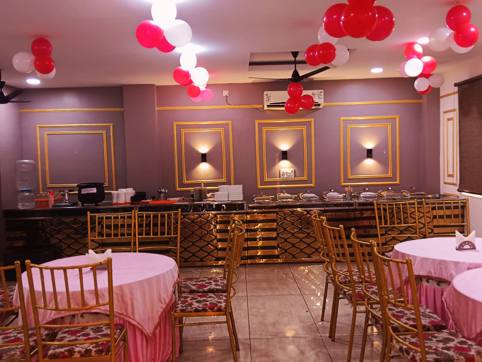 Hotel Flora Banquet Setup