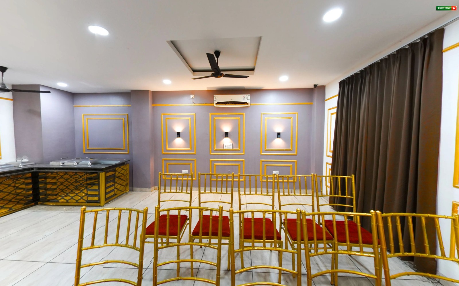 Party Hall Theatre Style